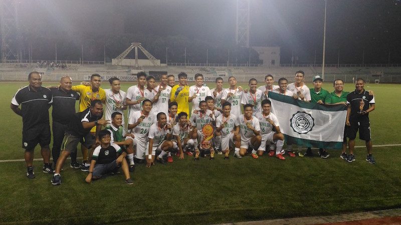 College of St Benilde beats AU, ends title drought in NCAA football
