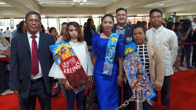 Makabayan lawmakers’ protest materials confiscated before SONA