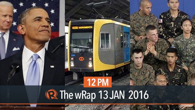 2016 bets on EDCA, LRTA anomalies, Obama’s last SOTU | 12PM wRap