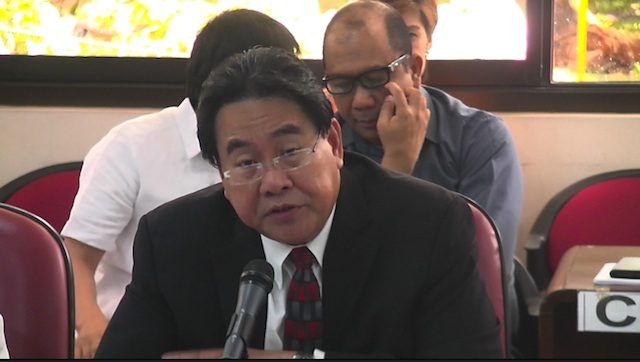 SECURITY PROVISIONS. Cagayan de Oro Representative Rufus Rodriguez chairs the 46th hearing on the proposed Bangamoro Basic Law on Thursday, April 23, 2015. Photo by Rappler 