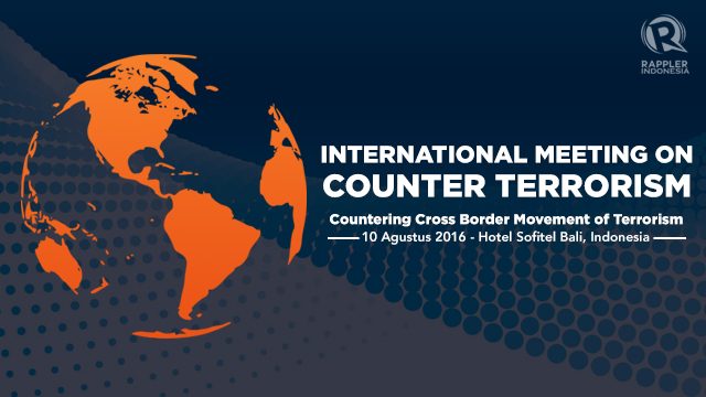 LIVE BLOG: Konferensi penanggulangan tindak terorisme dunia