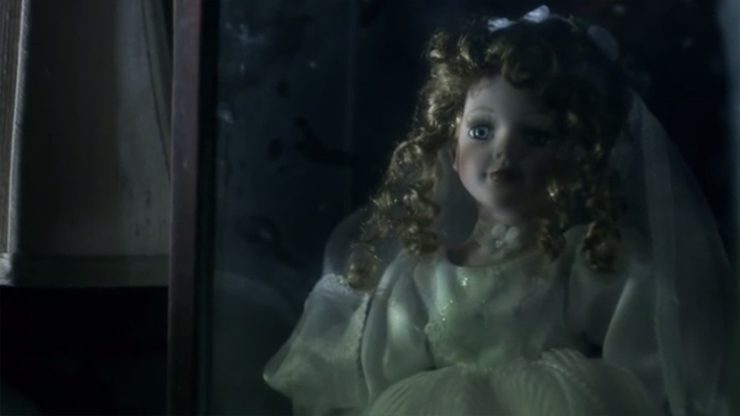 DOLL OF THE PAST. A porcelain doll in the movie 'Dementia.' Screengrab from YouTube