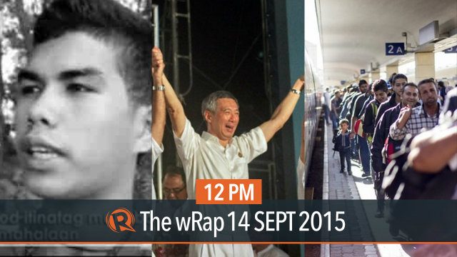 Lumad killings, SG election, policy on refugees | 12PM wRap