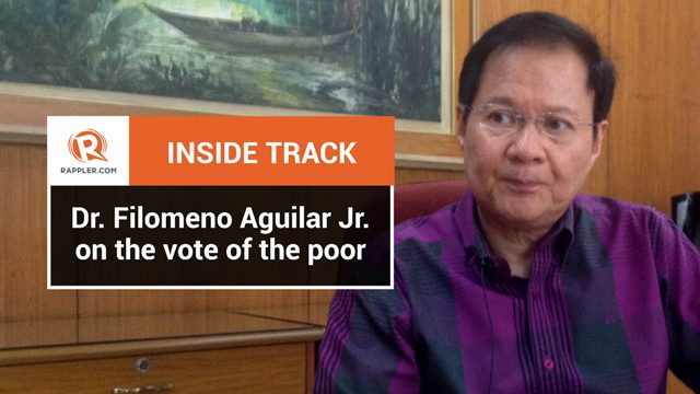 PODCAST: Dr Filomeno Aguilar Jr on the vote of the poor