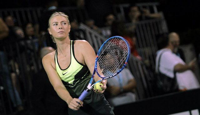 Sharapova to return after ban in Stuttgart tournament