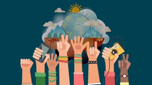 PARTICIPATE. It is important for the youth to engage in ending climate change. Photos from Shutterstock 