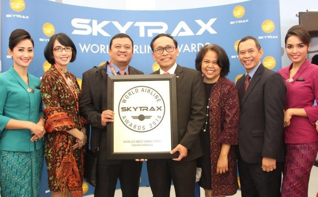 Garuda Indonesia kembali dinobatkan sebagai “World’s Best Cabin Crew”