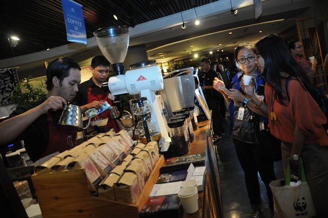 Mari mencicipi 17 kopi terbaik Indonesia di Atlanta
