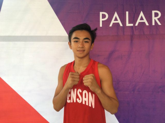 Juara tinju berusia 15 tahun yang direkrut ke tim PH, mengincar emas Palaro 2017