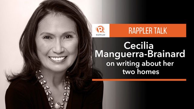 Rappler Talk: Cecilia Manguerra-Brainard on writing about her two homes