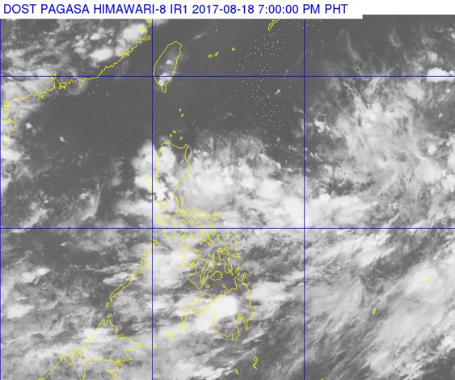 Light-moderate rain over Visayas, parts of Luzon on Saturday