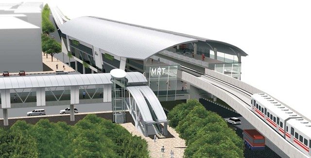 Model MRT Jakarta yang sedang dibangun. Foto dari jakartamrt.com 