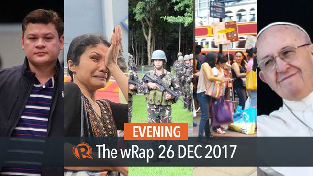 Duterte on son’s resignation, NCCC mall fire, Peya Travel owner arrested | Evening wRap