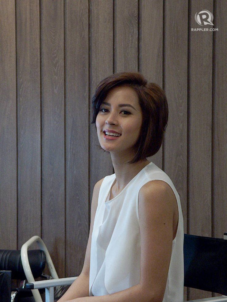 NEW LOOK. The textured bob look got the most votes from Bianca's followers. Photo by Alexa Villano/Rappler