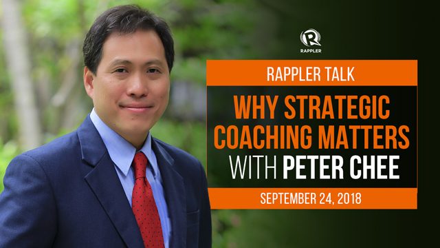 Rappler Talk: Why strategic coaching matters