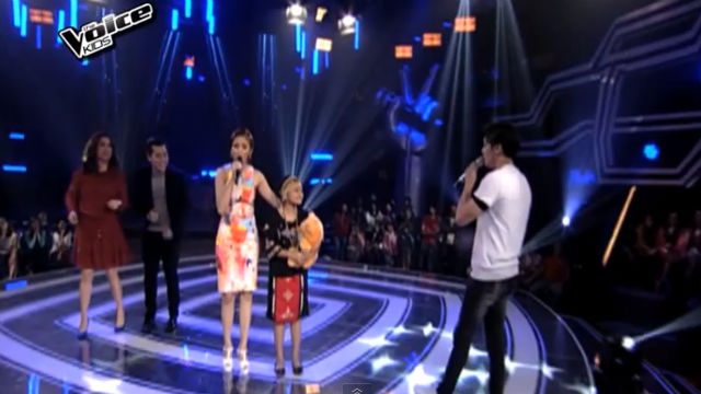 WATCH: Sarah G, Jason Dy, Bamboo serenade young contestant in ‘Voice Kids PH 2’