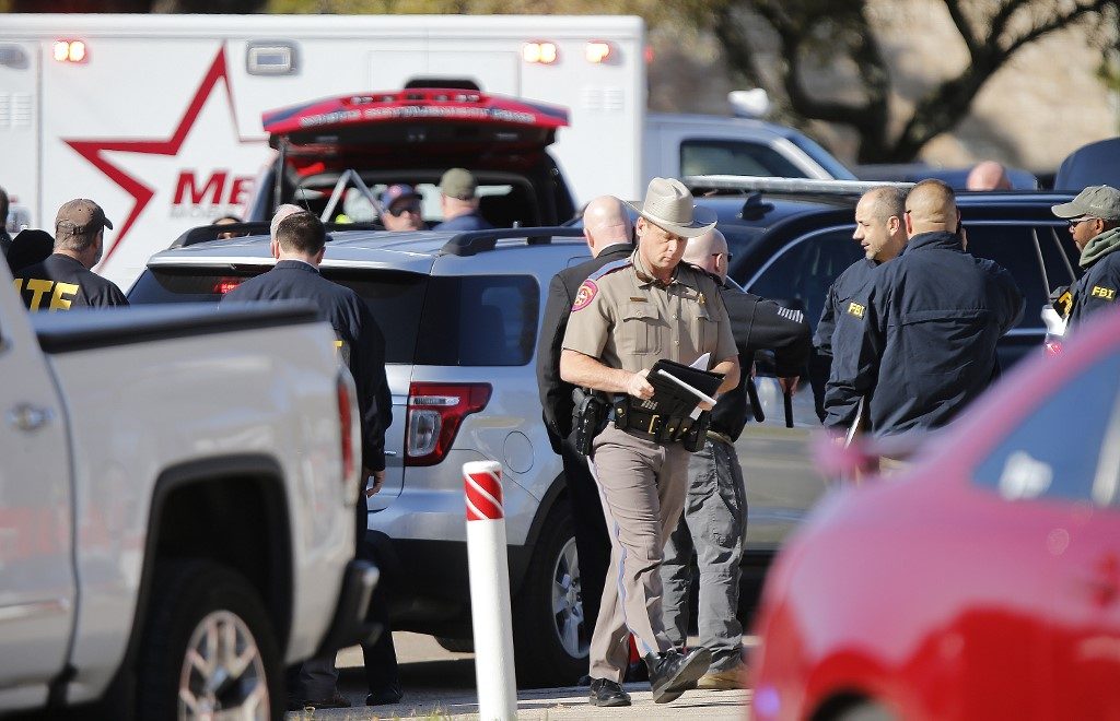 Churchgoers kill gunman who shot 2 during Texas service