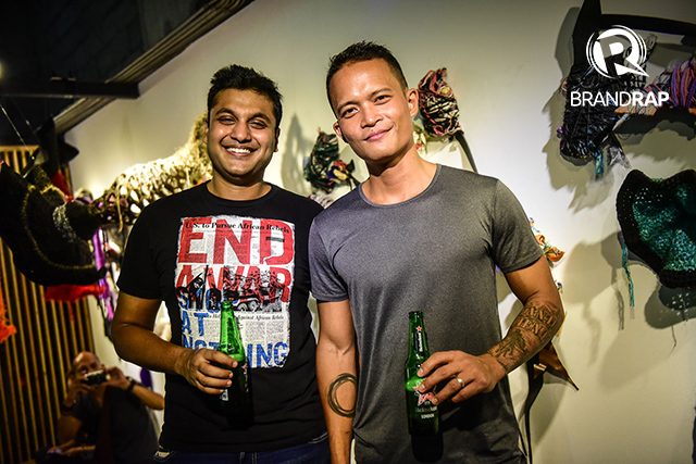FINDING GEMS. Rohit Sakhamuri (left) and Chris Aguilar, Brand Manager and Group Marketing Manager for Heineken, respectively, say Open Manila is about celebrating Manila’s hidden gems. Photo by Alecs Ongcal/Rappler 
