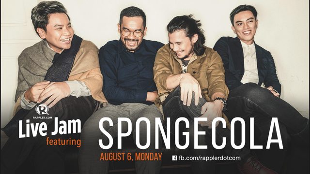 [WATCH] Rappler Live Jam: Sponge Cola