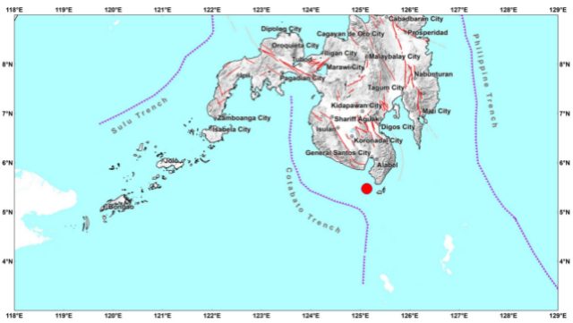 Magnitude 6.1 earthquake rocks Sarangani