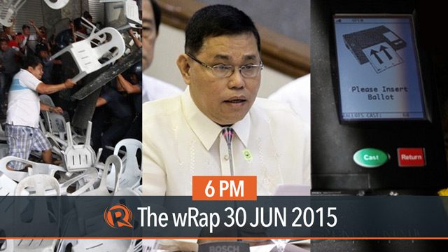 Sacked PNP officials, Roxas on Binay, failed bidding | 6PM wRap