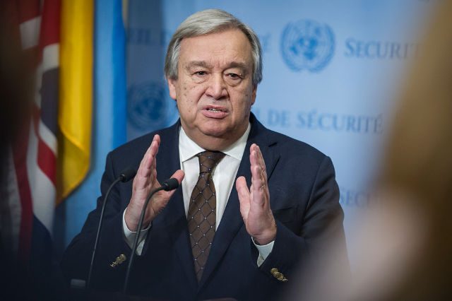 U.N. chief urges ‘maximum restraint’ from Russia, Ukraine