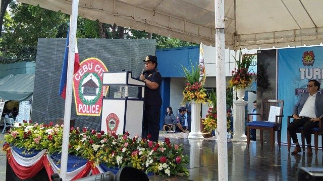 Gemma Cruz Vinluan takes over as new Cebu City police chief