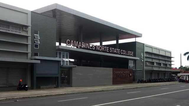 Camarines Norte State College converted into university