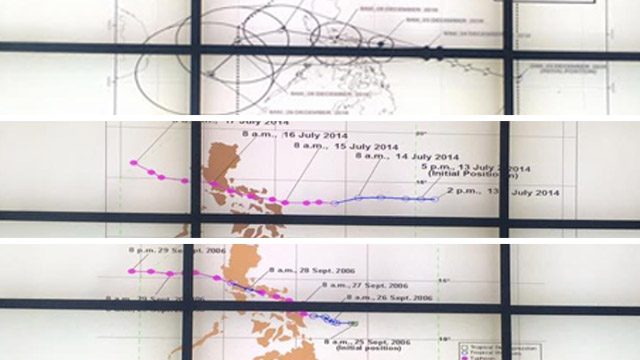 How Typhoon Nina compares to Milenyo, Santi, Glenda