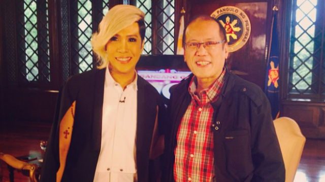 Media perversion? Palace defends Aquino’s Vice Ganda interview