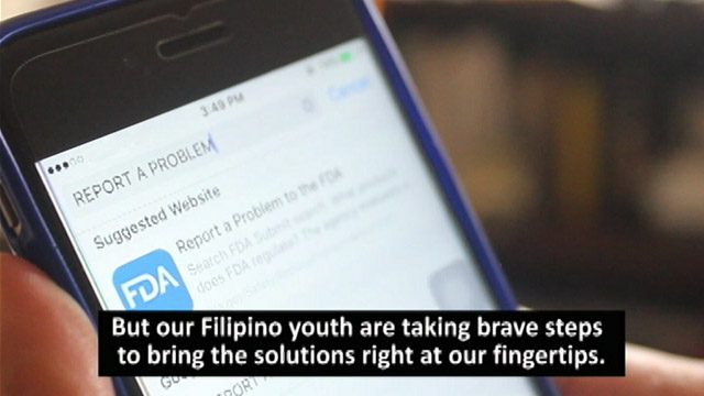 TECH FOR GOOD. DICT believes the youth can use technology to create change. Screenshot from DICT Video 