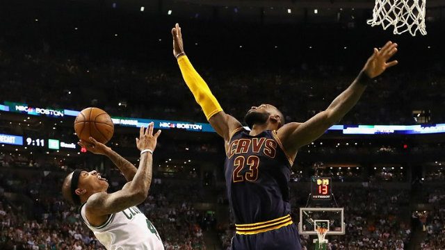 LeBron, Cavs cruise to Game 1 win over Celtics