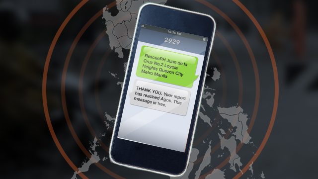 During disasters, help is now just one text message away