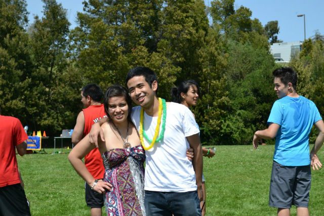 SPORTS DAY. Many memories were made on the campus of California State University, East Bay. This photo was taken during an inter-collegiate sports day in 2012  