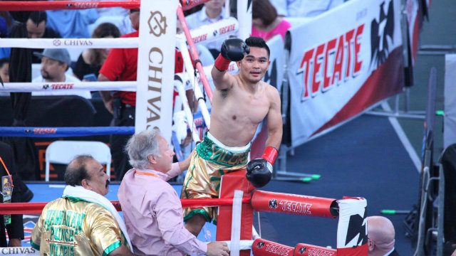 After TKO win, Brian Viloria headed back to flyweight
