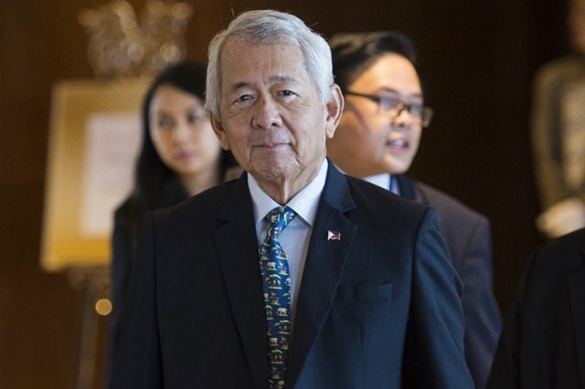 U.S. lists Yasay among former American citizens