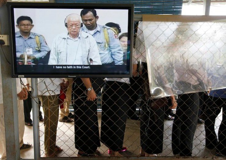 Cambodia court begins genocide trial of Khmer Rouge leaders