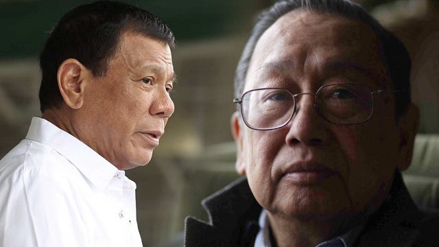 Duterte to Reds: ‘Why listen to Sison? You have not seen the guy’