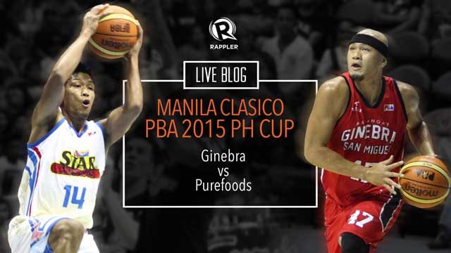 HIGHLIGHTS: Ginebra vs Purefoods (Manila Clasico 2015 PBA PH Cup)