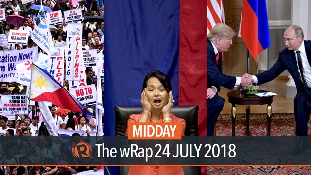 SONA 2018, Makabayan on Arroyo, Trump  | Midday wRap