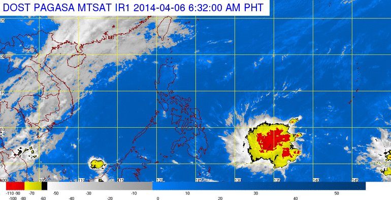 TS Peipah to make landfall in CARAGA or E. Visayas Tuesday