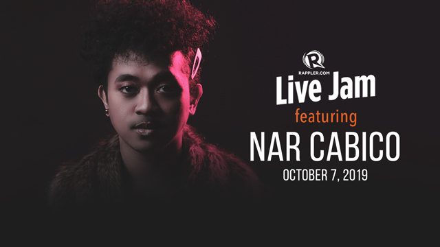 [WATCH] Rappler Live Jam: Nar Cabico