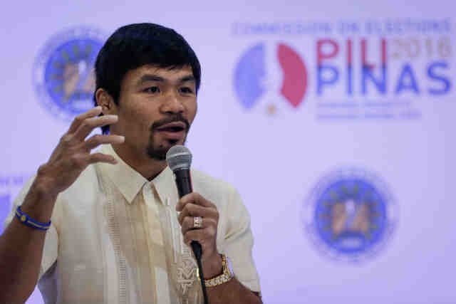 Manny Pacquiao can return to boxing – Drilon