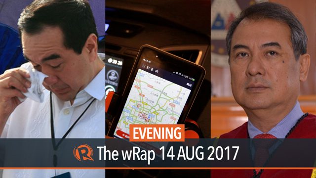 Uber suspension, Andy Bautista, new SC justice | Evening wRap