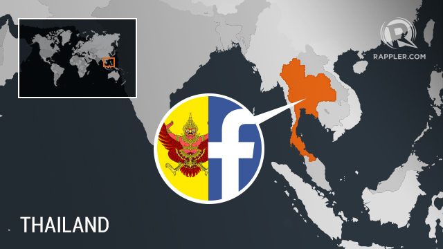 Thailand backs down on Facebook ban over royal posts