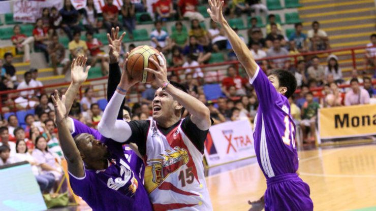 San Miguel thwarts Air21 in physical game