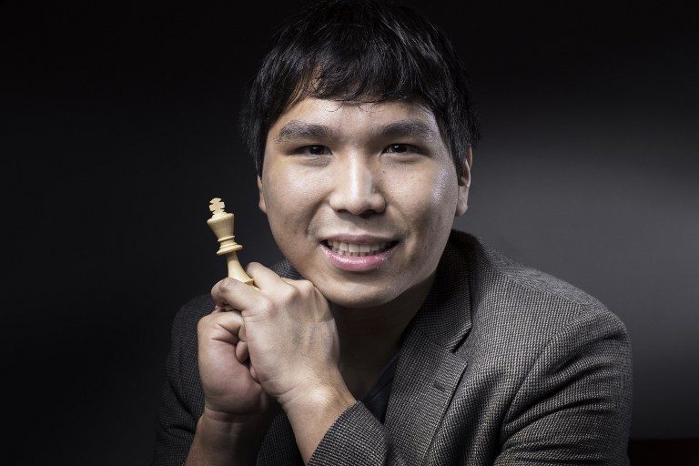 TOUGH TO BEAT. Wesley So remained unbeaten for his 45th straight game. Photo by Joel Saget/AFP  