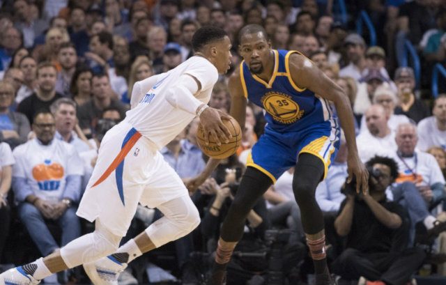 Despite rough welcome, Durant victorious in OKC return