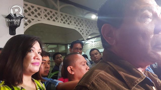 Duterte’s common-law wife joins him in Manila events