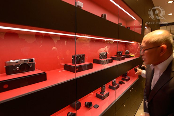 ESSENTIALS. Leica Store Philippines will be offering the full M line-up and lenses. Photo by LeAnne Jazul/Rappler